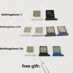 SIM Card Tray chip slot drawer card Holder Nothing Phone 1 2 NothingPhone 2A 3A ain142 NothingPhone3A drawer chip card tray Bangladesh (New)