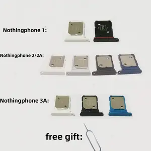 S45ba49a425244e2580d1525553c09c569_300x300q75 SIM Card Tray chip slot drawer card Holder Nothing Phone 1 2 NothingPhone 2A 3A ain142 NothingPhone3A drawer chip card tray Bangladesh (New) - Image 1
