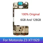 Original Moto Z3 XT1929 Motherboard Mobile Electronic Panel Mainboard Circuits With Chips Plate 6GB And 128GB Z3 Play Bangladesh (New)