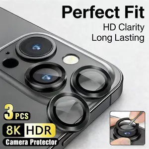S47825bd4d7d64c8d8d6edf0a0687d1eeg_300x300q75 2026 3 Camera Lens Glass Protector iPhone 11 12 13 14 15 16 Pro Max 12 13 Mini Protective Glass iPhone 14 15 16 Plus Bangladesh (New) - Image 1
