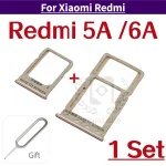 1 Set SIM Card Tray XIAOMI Redmi 5A Redmi 6A SIM Card Tray Drawer Holder Dual Slot Replacement Parts Gold Bangladesh (New)