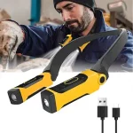 HIHI Rechargeable USB Reading Lamp Neck Book Light 2 Brightness Levels Bendable Arms Reading Camping Repairing Bangladesh (New)