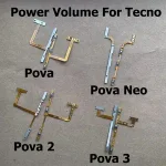 Tecno Pova 3 2 Neo Power Switch On Off Volume Key Buttons Flex Cable LD7 LE6 LE7 LF7n Bangladesh (New)