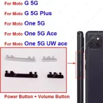 On OFF Power Volume Button Motorola MOTO G 5G Plus One 5G UW Ace G 5G Volume Power Buttons Switch Control Side Key Parts Bangladesh (New)