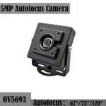 Wide View Angle 120 Degree Autofocus 5MP CMOS OV5693 PC Webcam HD 2K UVC Plug and Play USB Camera Windows Linux Mac Android Bangladesh (New)