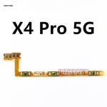 On/Off Power Key Switch Volume Side Button Flex Cable Xiaomi Poco X4 Pro 5G X4Pro 2201116PG Bangladesh (New)