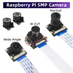 5MP HD Raspberry PI ov5647 Camera Module FF 130 160 220 degrees Wide Angle Adjustable focus 2592x1944 machine vision Bangladesh (New)