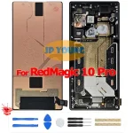 Original 6.85 AMOLED Touch Screen Digitizer Assembly ZTE nubia Red Magic 10 Pro NX789J   Replacement Bangladesh (New)