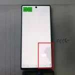 Original AMOLED material Galaxy Note 10 defective SM N9700 N970F N970D N970B/S LCD model intelligent curved screen with frame Bangladesh (New)