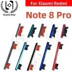 1 Set BackShell Phone Power Volume Side Button Key Xiaomi Redmi Note 8Pro External Volume Button + Power ON OFF Bangladesh (New)