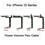 Power ON OFF Volume Button Silent Switch Flex Cable iPhone 13 Mini Pro Max Replacement With Brackets Preinstalled Bangladesh (New)