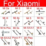 On / Off Power Button  Volume Side Key Flex Cable Xiaomi Pocophone F1 Mi 6 6X 5s Plus 5X 5C 5 4S 4C 4i 4 3 2A A1 A2 Mi Play Bangladesh (New)