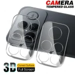 2 3D Clear Camera Glass Protector Xiaomi POCO F8 Ultra POCOF8 Pro F8Ultra F8Pro 5G HD 9H Back Lens Case Cover Film Bumper Bangladesh (New)