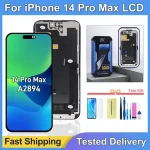 JK Soft OLED 6.7'' Display iPhone 14 Pro Max LCD Screen Touch Digitizer Assembly iPhone 14ProMax A2894 A2651 Display Bangladesh (New)