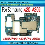 Unlocked Motherboard MB Samsung Galaxy A20 A205F A202F Logic Board Mainboard Fully Tested Bangladesh (New)
