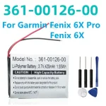 Battery 361 00126 00 Replacement Battery 361 00126 00 Garmin Fenix 6X  Fenix 6X Pro 420MAH Smart Watch Battery + Free Tools Bangladesh (New)