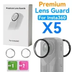Insta360 X5 Lens Guard Glass Lens Guard Premium Lens Protector Removable Protective Lens Cover Insta 360 X5 Accessories Bangladesh (New)