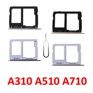 S68dd4858962846f2b55ba8ab36cb8078h_300x300q75 Samsung Galaxy A3 A5 A7 2016 A310 A510 A710 Phone Housing BackShell SIM Tray Adapter Micro SD Card Tray Holder Bangladesh (New) - Image 1