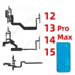 100% Test Power Volume Buttons Power Flex Cable iPhone 12 13 14 15 Pro Max Plus mini With Sticker Bangladesh (New)