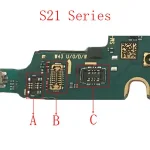 1 10 Power Switch Volume Signal Antenna Battery FPC Connector On Board Samsung S21 Ultra S21U S21Plus G991U G996 G998 F B Bangladesh (New)