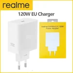 EU Plug Original realme 120W SuperVOOC Charger Power Adapter GT 6 7 Pro NEO OPPO Oneplus 12 13 T Bangladesh (New)