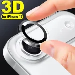 1/3/5Sets Individual Camera Lens Protector Hard PC High definition Anti scratch Lens Protective Cover IPhone 17 ProMax 17air Bangladesh (New)