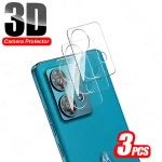 3 3D HD Camera Protector Tempered Glass Motorola Edge 40 Neo Moto Edge50 Fusion 50 Ultra 40Neo 5G 9H Back Lens Cover Case Bangladesh (New)