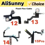 1 Distance Flash Flex Cable iPhone 15 14 Plus 13 Pro Max 12 Proximity LED Light Sensor Ambient Flashlight Bangladesh (New)