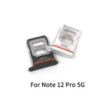 10 Xiaomi Redmi Note 12Pro 12Pro+ SIM Card Tray Slot Holder Adapter Socket Repair Parts Bangladesh (New)