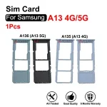 Samsung Galaxy A13 4G 5G A136 A135F Single  Dual Sim Tray Card MicroSD Holder Nano Slot Replacement Part Bangladesh (New)