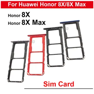 S79ffc2807edb4009ac99f972ae83c46bx_300x300q75 Huawei Honor 8X Max 8xmax SIM Card Tray Slot Holder Replacement Parts Blue Black Red Purple Bangladesh (New) - Image 1