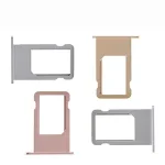 Sim Card Tray Slot Holder iphone 6 6Plus Sim Card Slot Tray Holder Sim Card Reader Socket Replacement Parts Bangladesh (New)