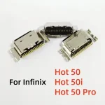 5 50 Infinix Hot 50 i Pro USB Charging Pin Port Dock Plug Charger Connector Socket Repair Parts X6882 X6531 X6881 Bangladesh (New)