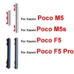 Power Volume Control Buttons Xiaomi Poco M5 M5s F5 Pro On Off Power Volume Audio Small Side Keys Repair Parts Bangladesh (New)