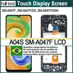 High quality Display Samsung A04s LCD Display SM A047F SM A047F/DS Models Touch Screen Digitizer Assembly Repair Parts Bangladesh (New)
