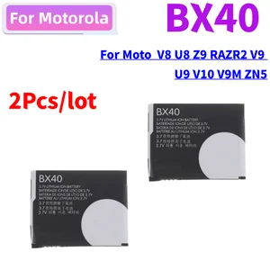S813893534ab4484b95a24620c399c193Z_300x300 2/lot BX40 Battery MOTOROLA MOTO V8 U8 Z9 RAZR2 V9 U9 V10 V9M ZN5 Capacity Mobile Phone Batteries Batteria Bangladesh (New) - Image 1