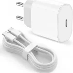 20W USB C Charging Cable iPhone 16 Pro Max/15 Plus USB C to USB C 2M Braided Fast Charger Cable Compatible with iPad Pro 12 Bangladesh (New)