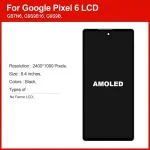 AMOLED Google Pixel 6 LCD Display Touch Screen Replacement TFT Pixel 6 GB7N6 G9S9B16 G9S9B GR1YH LCD with Frame Bangladesh (New)