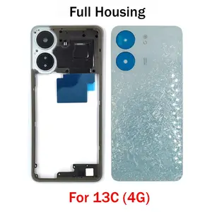 S88c00a2bf6be4bd4ae05e7b513fb4414r_300x300q75 Redmi 13C 4G Back Battery Cover + Middle Frame Housing Bezel With Side Button Repair Parts Bangladesh (New) - Image 1