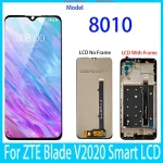 6.82'' IPs ZTE Blade V2020 Smart LCD 8010 Display Touch Screen Digitizer With Frame Repair ZTE Blade 8010 LCD Bangladesh (New)
