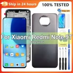 LCD Xiaomi Redmi Note 9T LCD Display Screen Touch Digitizer Assembly Redmi Note 9 5G LCD Screen With Frame Replacement Bangladesh (New)