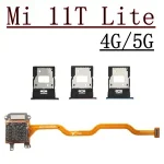Xiaomi Mi 11 Lite 4G/5G SIM Card Tray Slot Holder Adapter Socket Reader Flex Cable Parts Bangladesh (New)