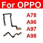 Power Volume Flex Ribbon OPPO A78 A96 A97 A98 4G 5G On OFF Power Volume Side Button Keys Flex Cable Replacement Parts Bangladesh (New)