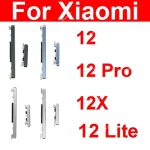 Power Volume Buttons Xiaomi Mi 12 Pro Mi 12X Mi 12 Lite On Off Power Volume Audio Small Side Keys Replacement Repair Parts Bangladesh (New)