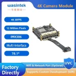 IMX386 Camera Module 12MP 4K 1/2.86 Outdoor Bike Helmet Video Solution 78° FPC Camera Module Wifi Mini Action Camera Module Bangladesh (New)