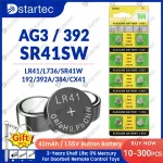 1.55V LR736 AG3 LR41 392A 392 192 SR41 L736 CX41 Button Batteries Watch Toys Remote SR41SW AG 3 Cell Coin Alkaline Battery Bangladesh (New)