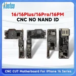 CNC CUT Motherboard IPhone 16 Pro Max 4G 5G Logic Board Polishing CPU AP RF Board IPhone 16 Plus Switching CPU Baseband Swap Bangladesh (New)