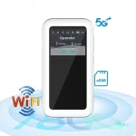 KuWFi M46 e AX1800 5G E Sim Portable Router 1800 Mbps Speed High Performance Mobile 4500 Mah Battery 5G Mini Wifi Cpe Router Bangladesh (New)
