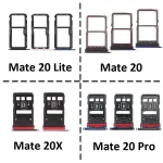 Phone SIM Chip Card Tray Huawei Mate 20 Lite BackShell SIM Micro SD Card Adapter Holder Pocket Mate 20 Pro 20X Bangladesh (New)