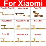 Xiaomi Poco X4 X5 M4 Pro 5G GT F4 GT Poco M5 M5s Poco F5 Pro Power Volume Side Button Flex Cable Ribbon Replacement Parts Bangladesh (New)